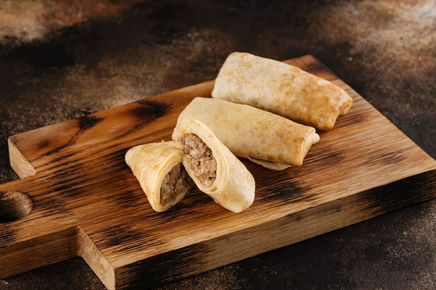 Блинчик с мясом