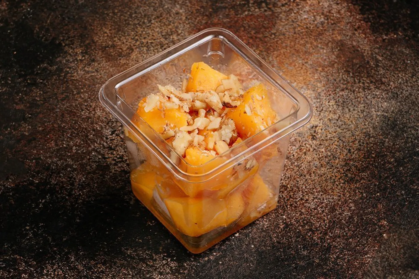 Тыква с медом и грецким орехом